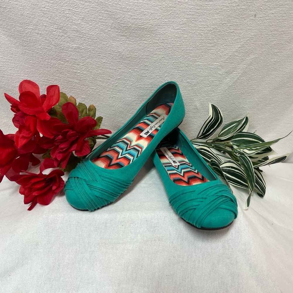 American Eagle Cayley in Turquoise size 8 1/2  #47